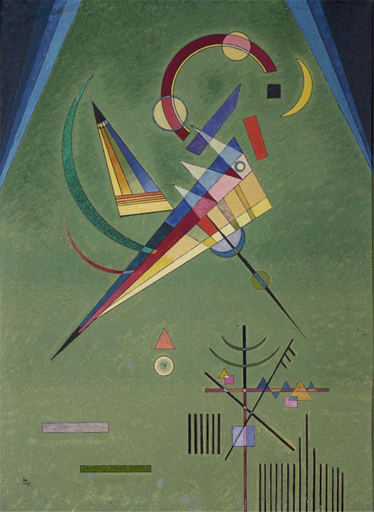 Free 1932 Wassily Kandinsky Abstract Canvas Oil Painting